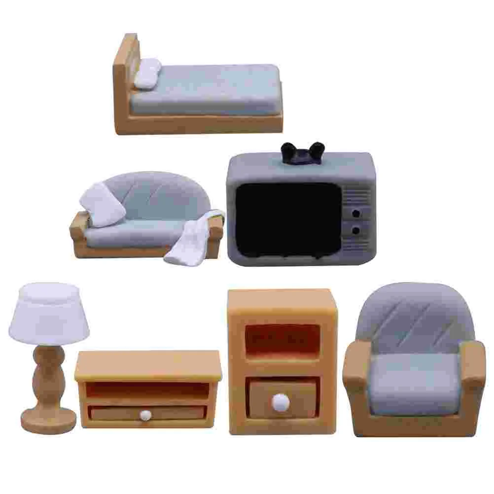 Micro Landscape Furniture Models Miniature Ornament House Supplies Ornaments for Kids
