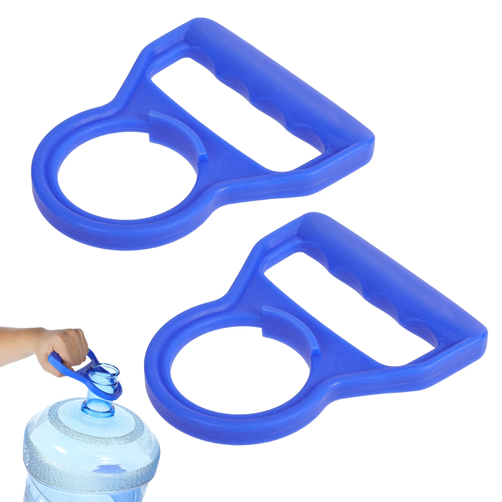 

2Pcs Water Bottle Handle for Mineral Water Bucket Sturdy Lightweight Ergonomic Design Portable Holding Ring Easy Carry Heavy