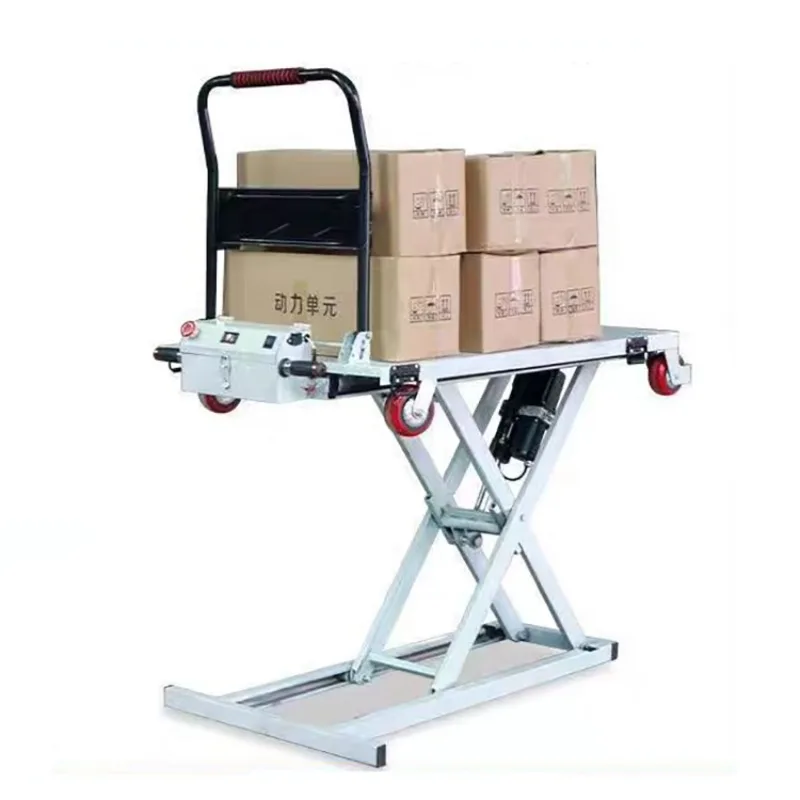 

[Best-Selling] Y Electric Hydraulic 4-Wheel Lift Table Trolley New Condition Scissor Lift Mechanism With Motor For Lifting Goods