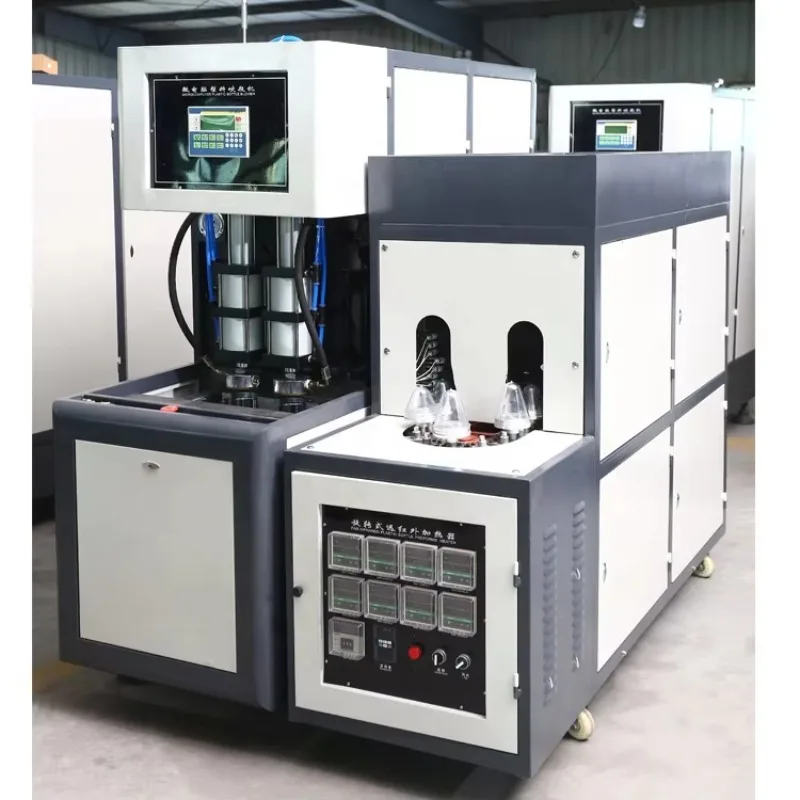 5L Plastic Bottle Making Machine Semi Auto PET Water Production Line High Output Custom