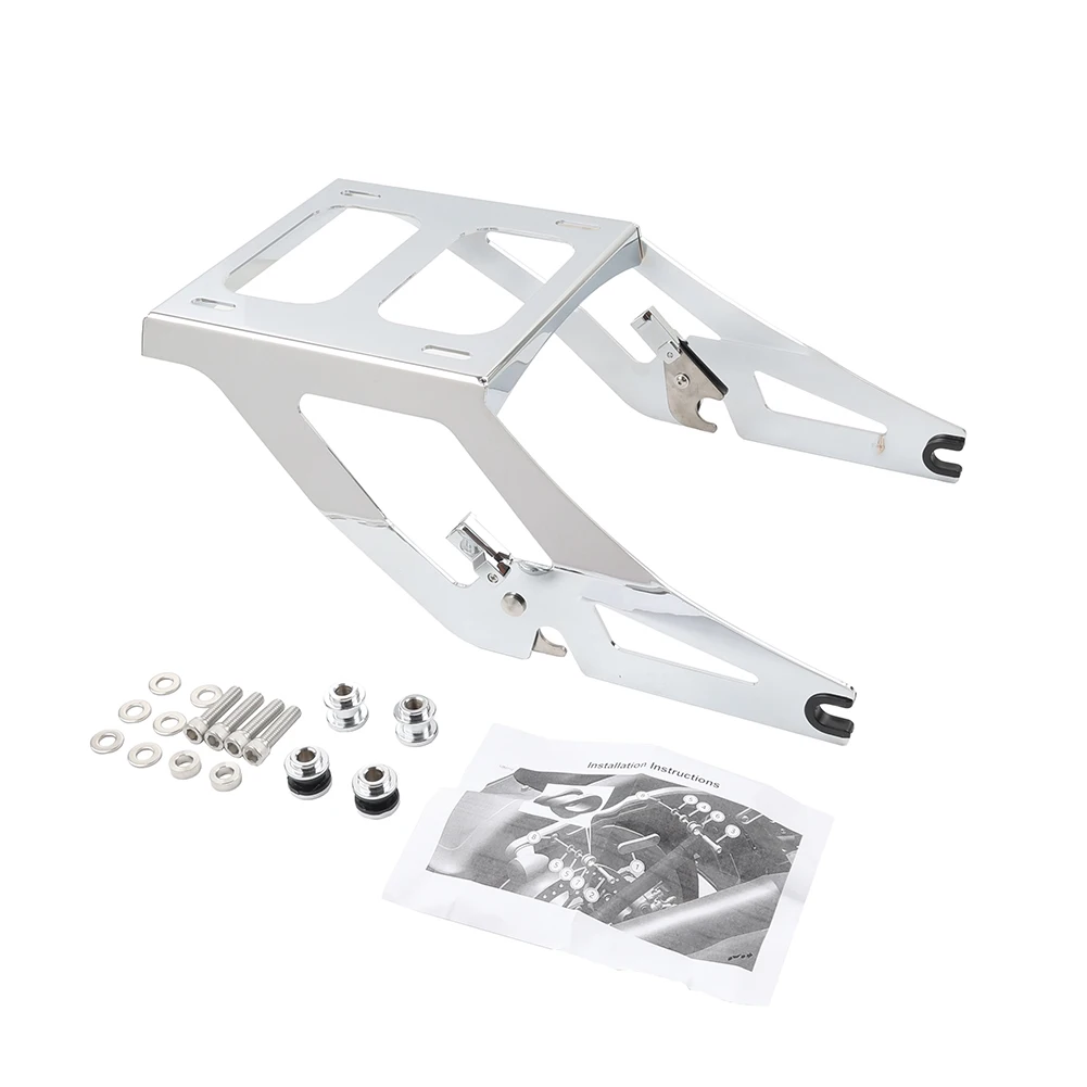 Motorbike Two Up Mounting Bracket Luggage Rack For Harley Softail Sport Glide FLSB 2018 2019 2020 2021 2022 2023 2024