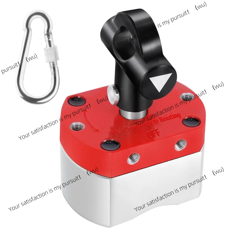 180LB On/Off Magnetic Welding Clamp, Multi-Purpose Switching Magnet for lifting and handling, metal screening