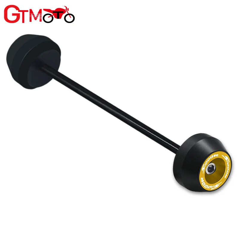 Novos acessórios da motocicleta s1000r cnc frente roda traseira garfo slider eixo acidente caindo protetor boné para s1000r s 1000r 2013-2024