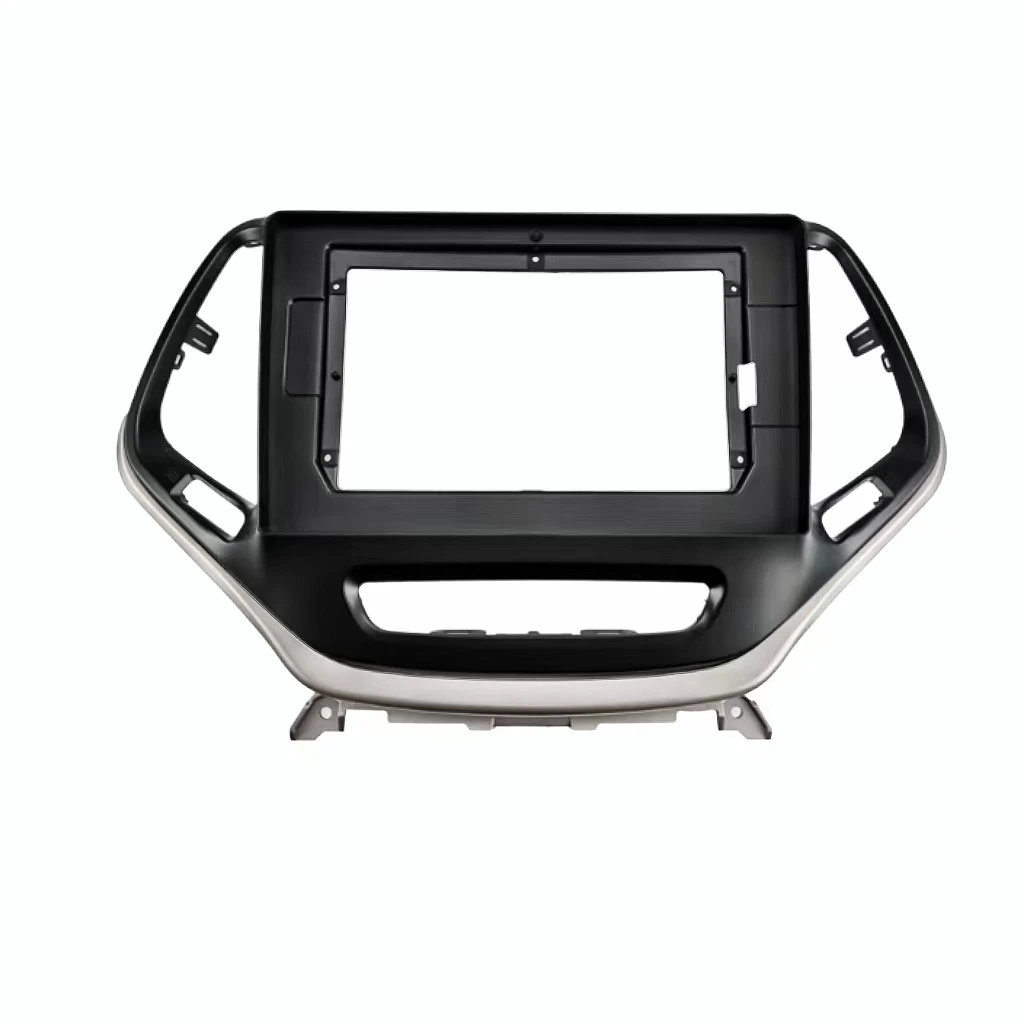

1PC DVD Mounting Frame for Jeep Cherokee 10.1"inch Screens Accessories Navigation Stereo Dashboard Kit Face Plate Cable
