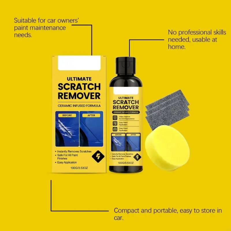 Water Based Car Scratch Care for Routine Paint Touch Up Use