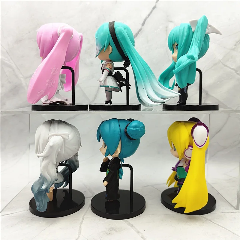 1pc Randon Color Collectible HATSUNE MIKU Figure in Exquisite Japanese Kimono  anime figure