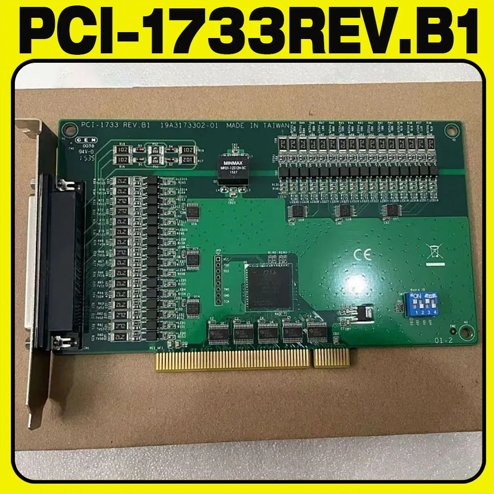 For Advantech 32 isolation digital input card PCI-1733REV.B1