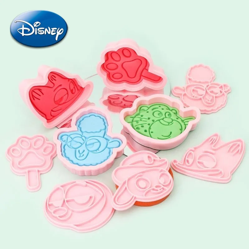 

Zootopia 2 Mould Nick Judy Cartoon Cute Figure DIY Baking Tool Dessert Kitchen Cutting Biscuit Cookie Cake Chocolate Press Mold