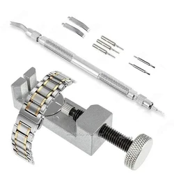 9pcs/set Watchmaker Tools Accessories Metal Watch Repair Tool Remove Watch Strap Replace Watchband Double End Detachable Tools