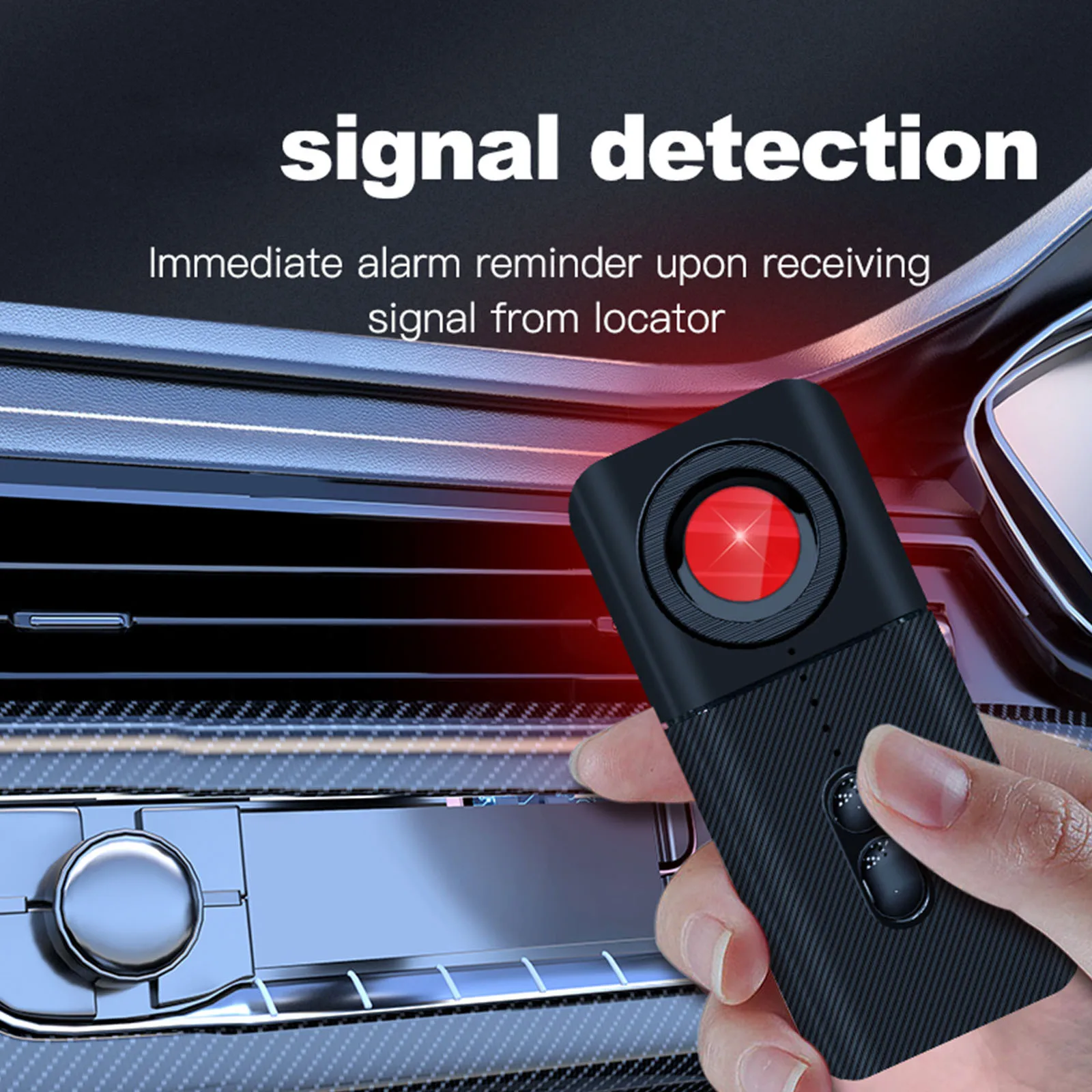Detector RF Signal Detector Bug Sweeper Privacy Protection Device GPS Tracker Detector Infrared Lens