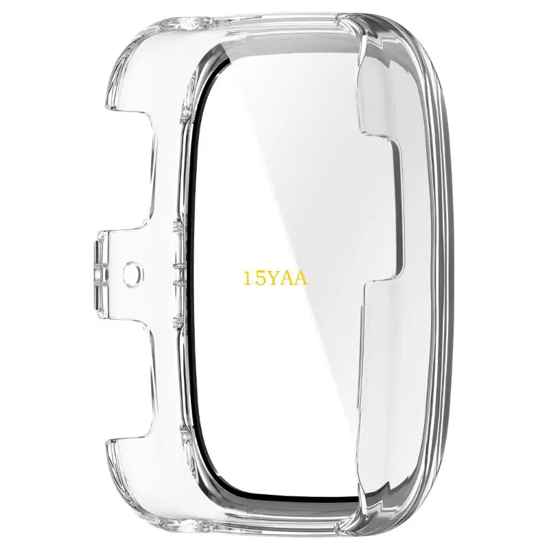 15ya Uhrengehäuse mit temperiertem Glasfilm für aktive 2 Quadratmodelle Beschützerabdeckung