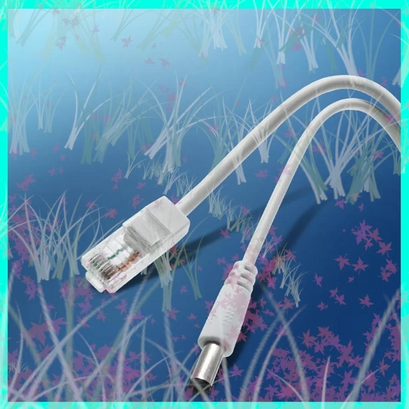 24V to 12V POE Splitter Separator Outdoor Waterproof Adapter Cable Power Supply Module POE Splitter Injector for IP Camera E3