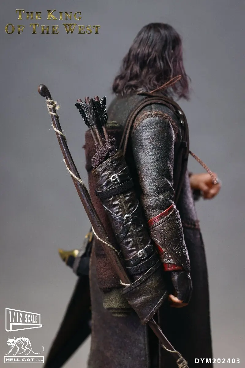 New Genuine Hell Cat Dym 1/12 Collectible The King Of The West Man Action Figure Magic Adventure Movie Viggo Mortensen GiftStock