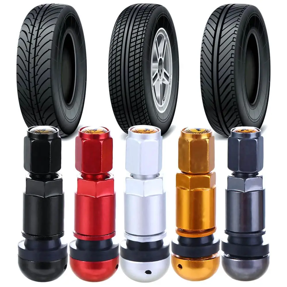 

4Pcs/Set Universal Tubeless Automobiles Auto Parts Car Accessories Air Valve Car Tyre Valve Wheel Tyre Stem Caps