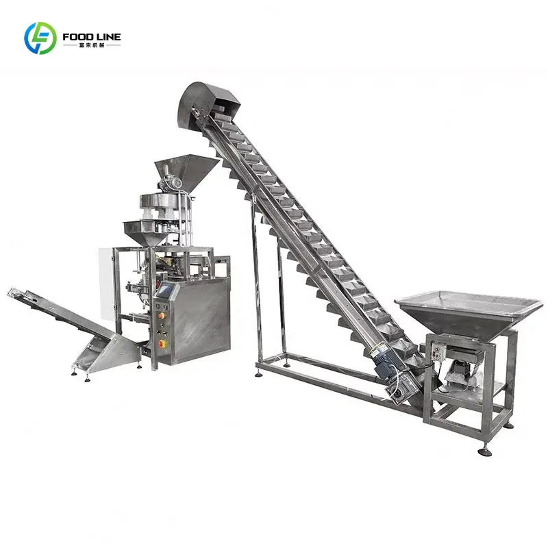 Customized Snack Granular Chili Powder Packaging Machine Vertical Spiral Filling Machinery