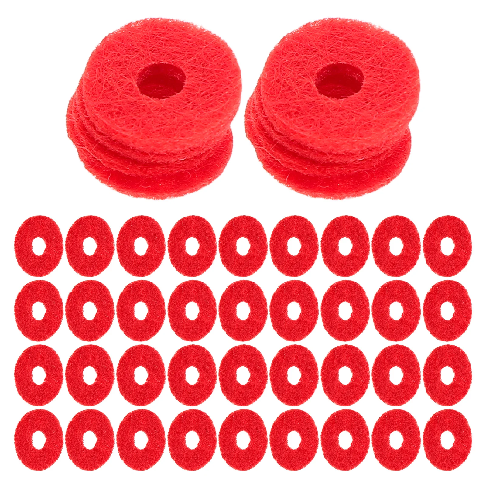 

90pcs Piano Accessories Felt Cushions Woolen Replacement Adjustment Maintenance Tools Keyboard Parts Long Lasting Durable