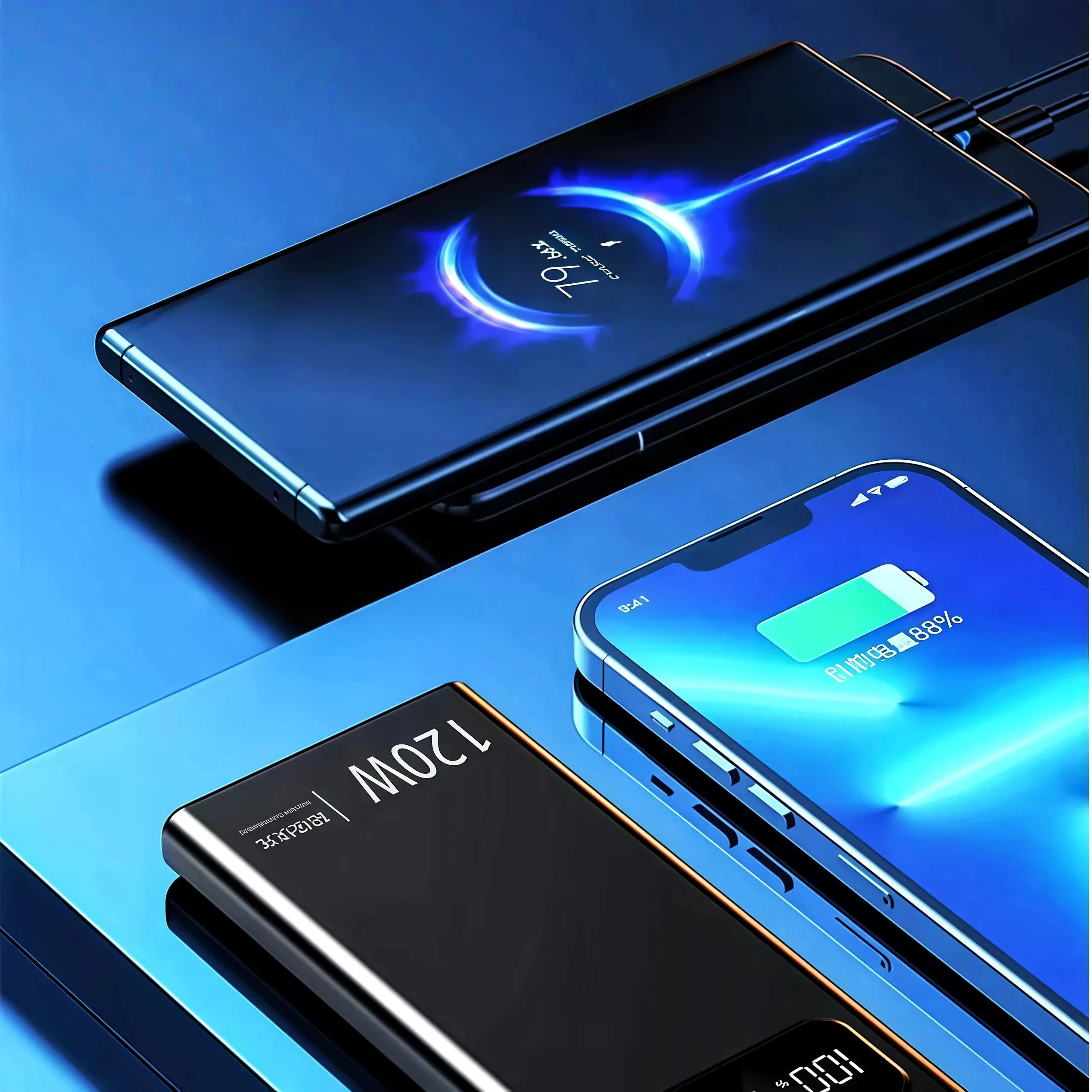 ONEPLUS 200000mAh قوة البنك 120 واط شحن سريع للغاية بطارية عالية السعة شاشة ديجيتال قوة البنك آيفون سامسونج هواوي #3