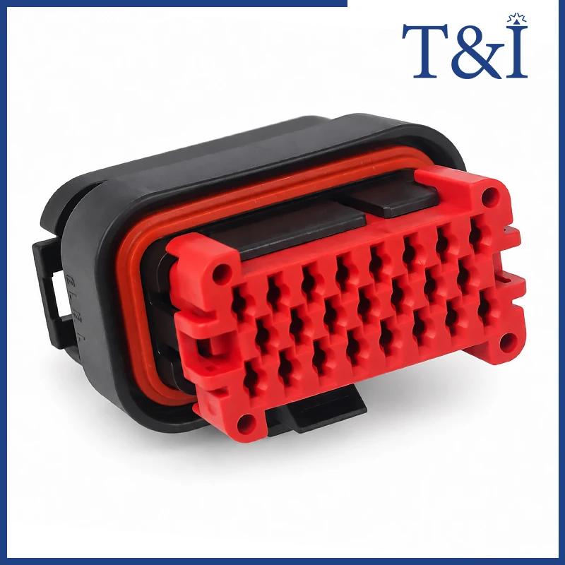 1 Set 23 Pin ECU Waterproof Auto Connector Male Female Harness Plug PCB Socket with Terminals 776228-1 770680-1 776087-1