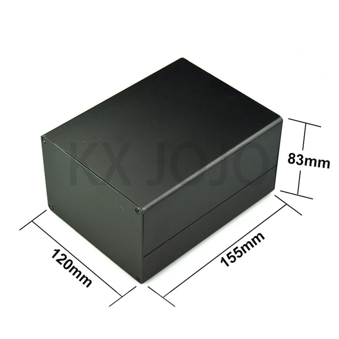 Aluminum Enclosure 120*83*130/155/200/320mm Waterproof Split Type Case Electronic Box DIY Power Housing Instrument Silver/Black