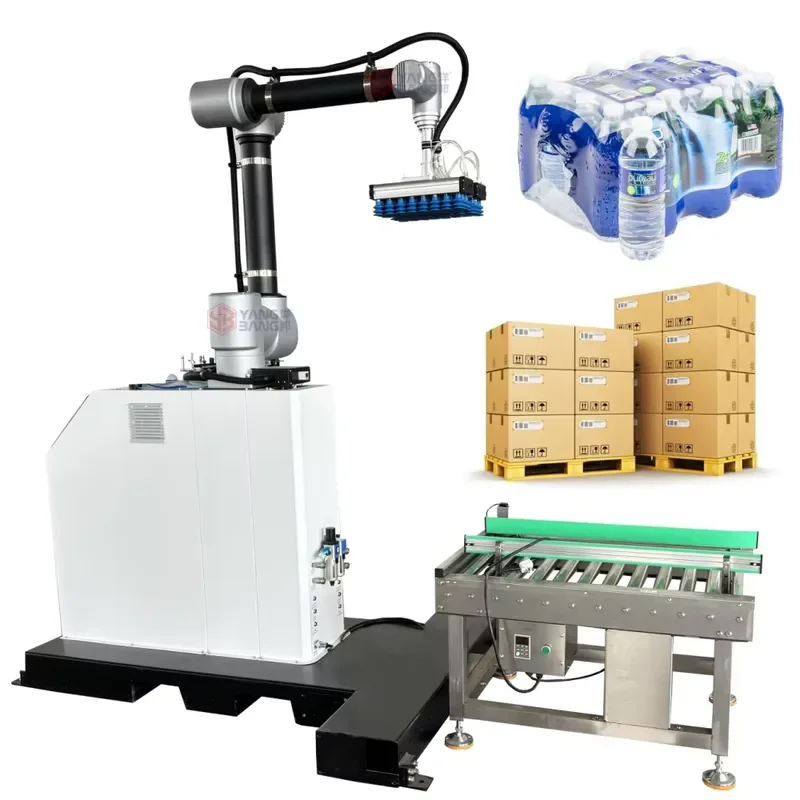 Water bottle packaging , collaborative palletizer 20KG cargo handling for material handling machine picking