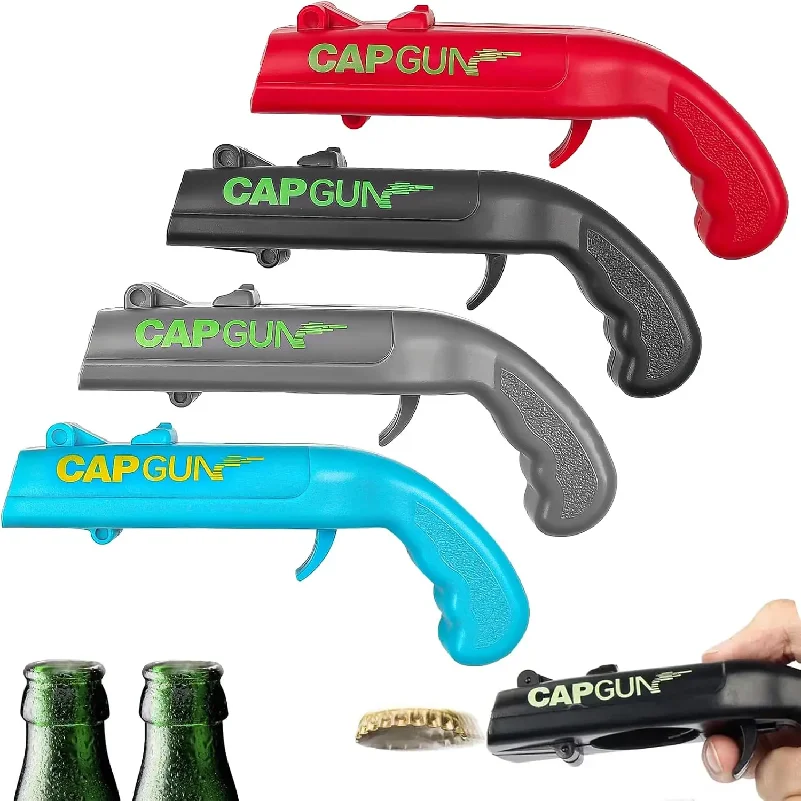 Funny Kitchen Gadgets Gifts - Lanzador de Tapas de Botella Portátil