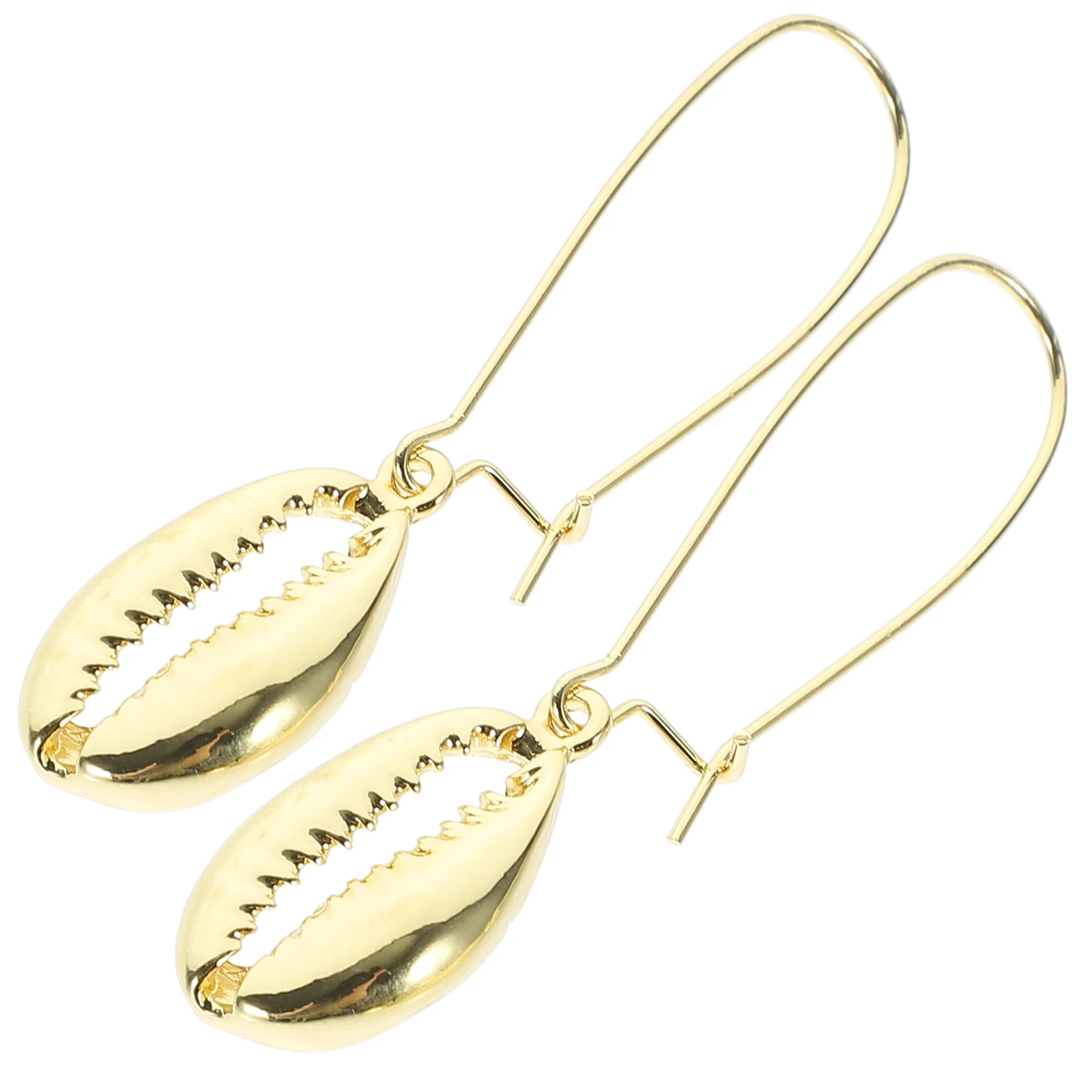 

Elegant Bohemia Style Shell Dangler Earrings Alloy Conch Jewelry For Women Seaside Fashion Accessories Daily Wear Party