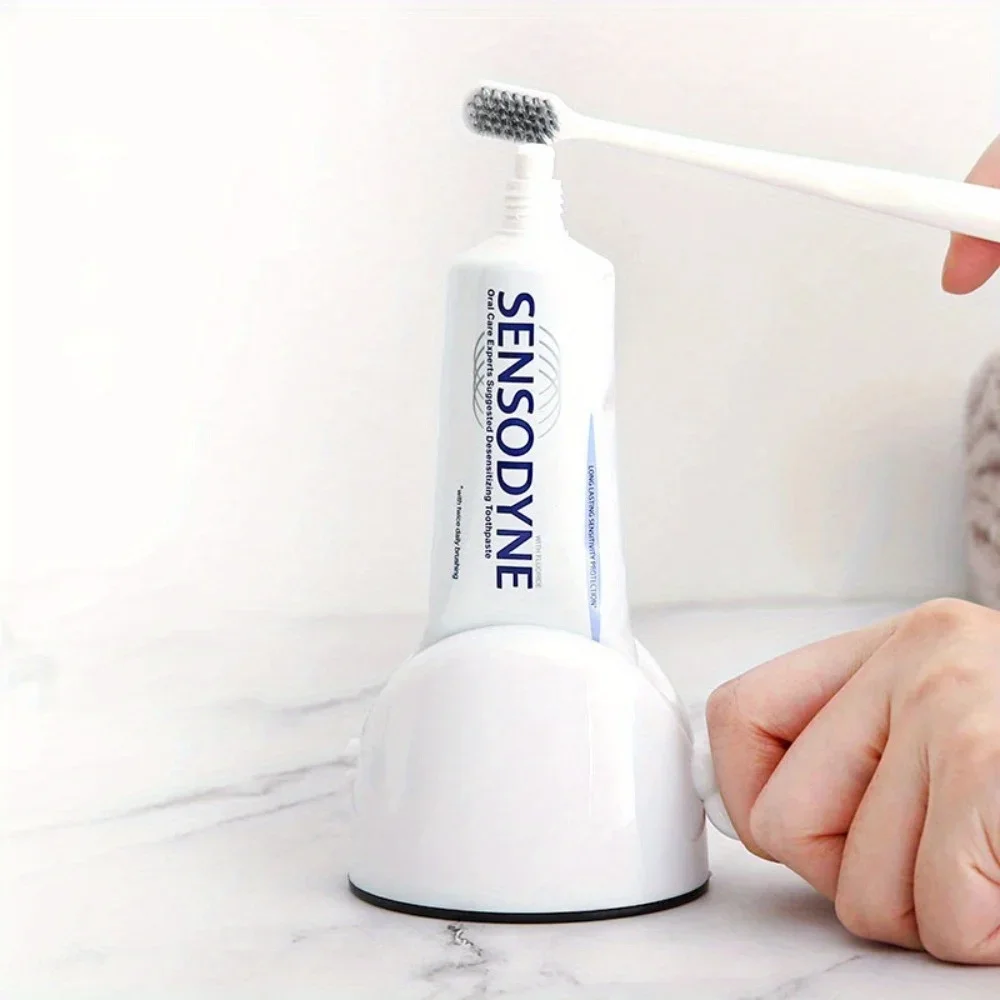 1pc Rolling Toothpaste Squeezer, Manual Toothpaste Tube Dispenser, Plastic Toothpaste Holder For Bathroom, Bathroom Accessories