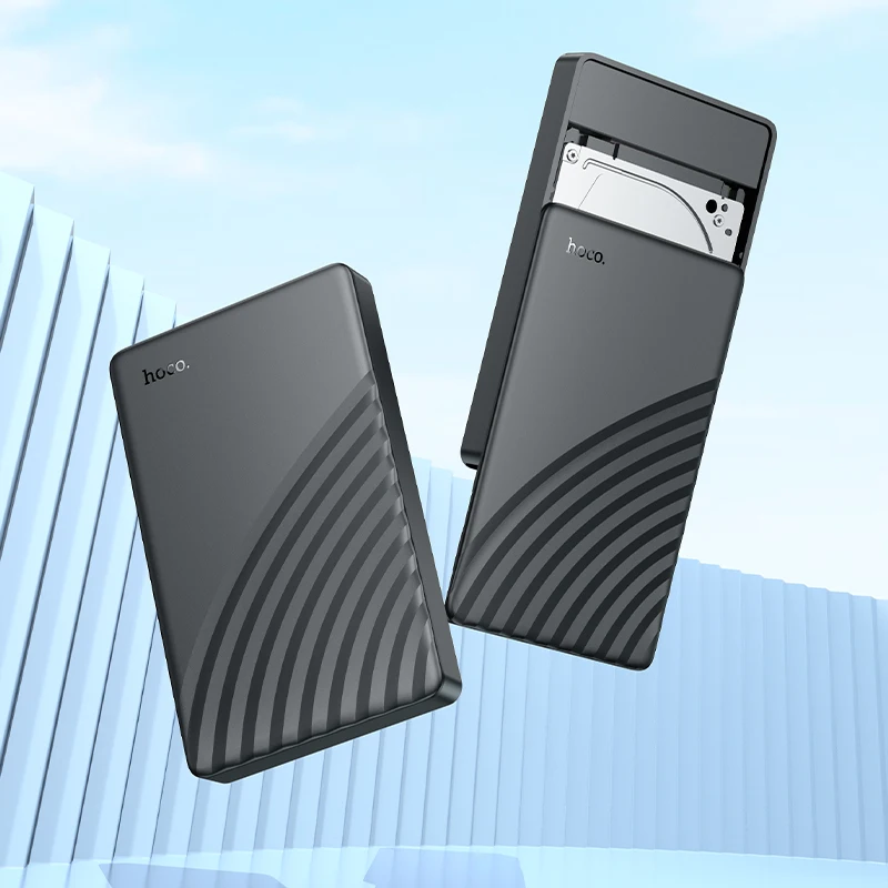 

HOCO 2.5inch HDD Enclosure SATA to USB 3.0 External Mobile Hard Drive Case For PC Laptop Phone 5Gbps Speed Portable Storage Case