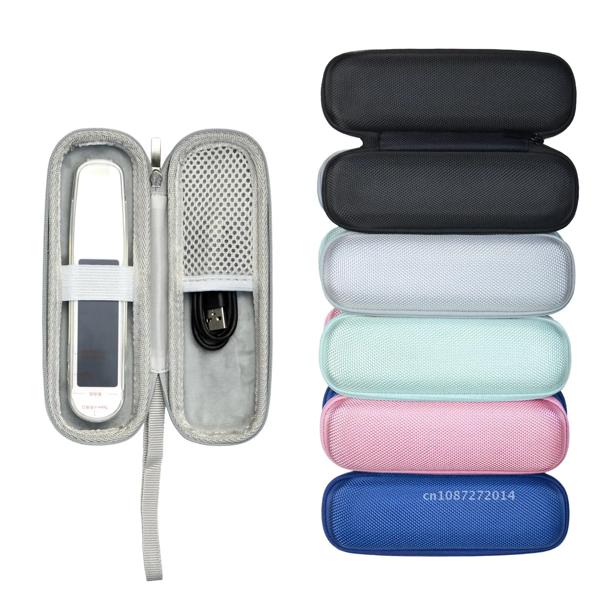 

Case Portable for iflytek translator AIP-S10 Translation Pen Bag Storage Design Zipper EVA Hard Shell Holder Protective Box