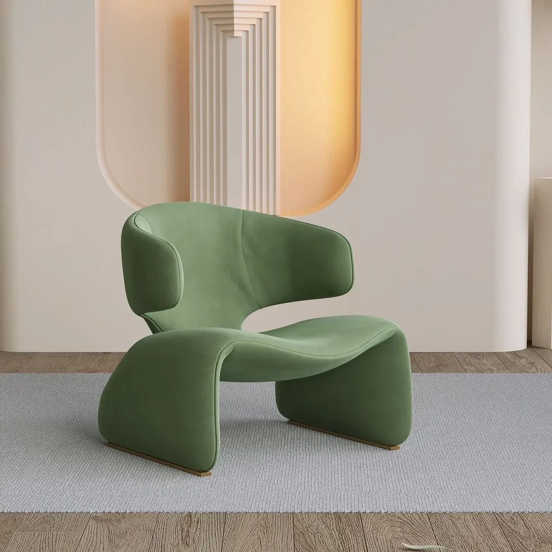 Single Sofa Designer Single Chair One Table and Two Chairs Combination Negotiation Table and Chair Leisure Sofa