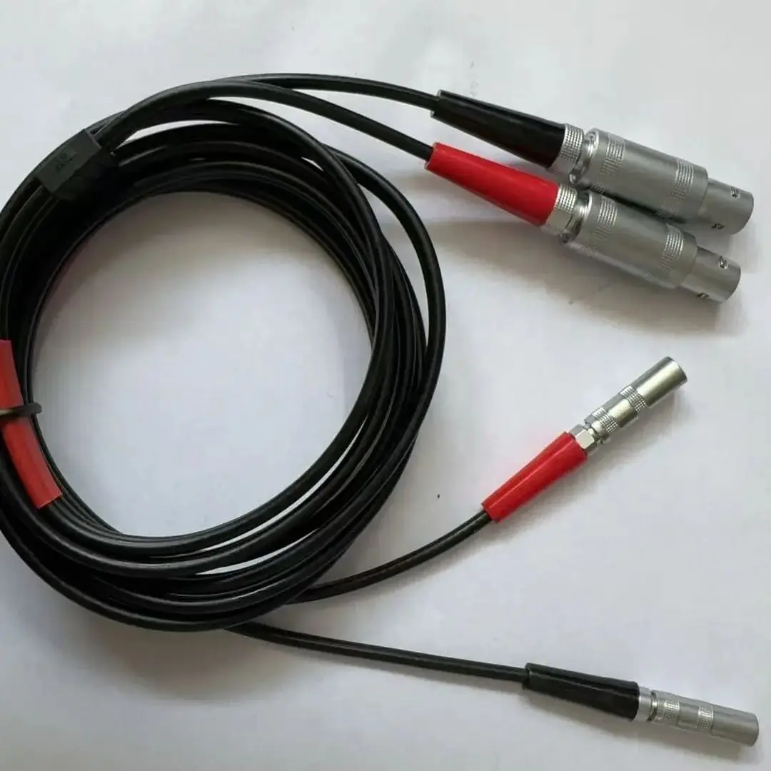 compatible with style  LEMO 01 to LEMO 00 female  like Krautkramer  UT Cable for flaw detector