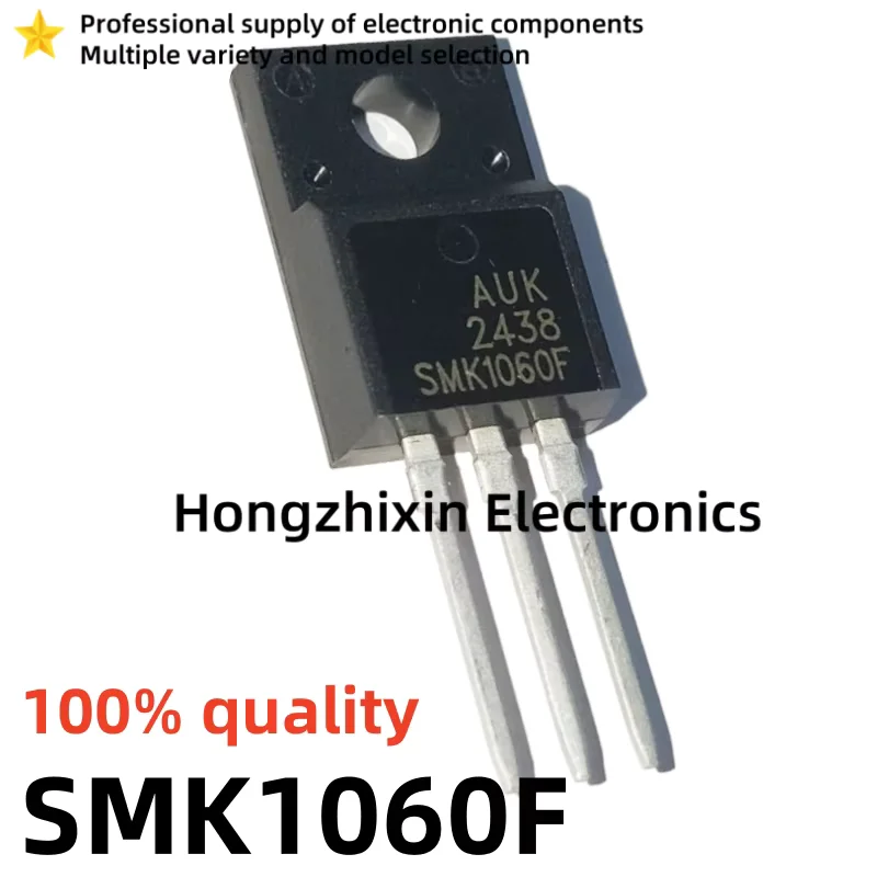 10PCS SMK830 SMK0825 SMK0465 SMK1060 SMK0870 SMK1060F SMK0765 SMK1265 TO-220F N-channel MOS Field-Effect Transistor