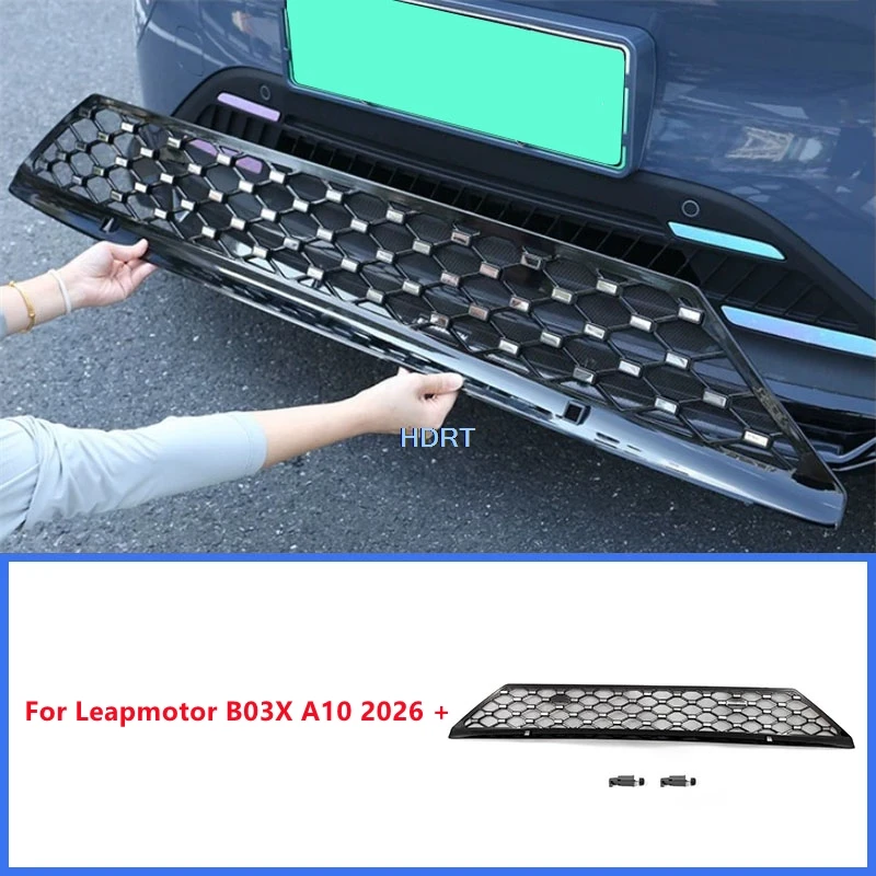 Car Insect Screen Net Racing Grills Front Bumper Radiator Air Intake Dust Proof Cover Accessories For Leapmotor B03X A10 2026 +