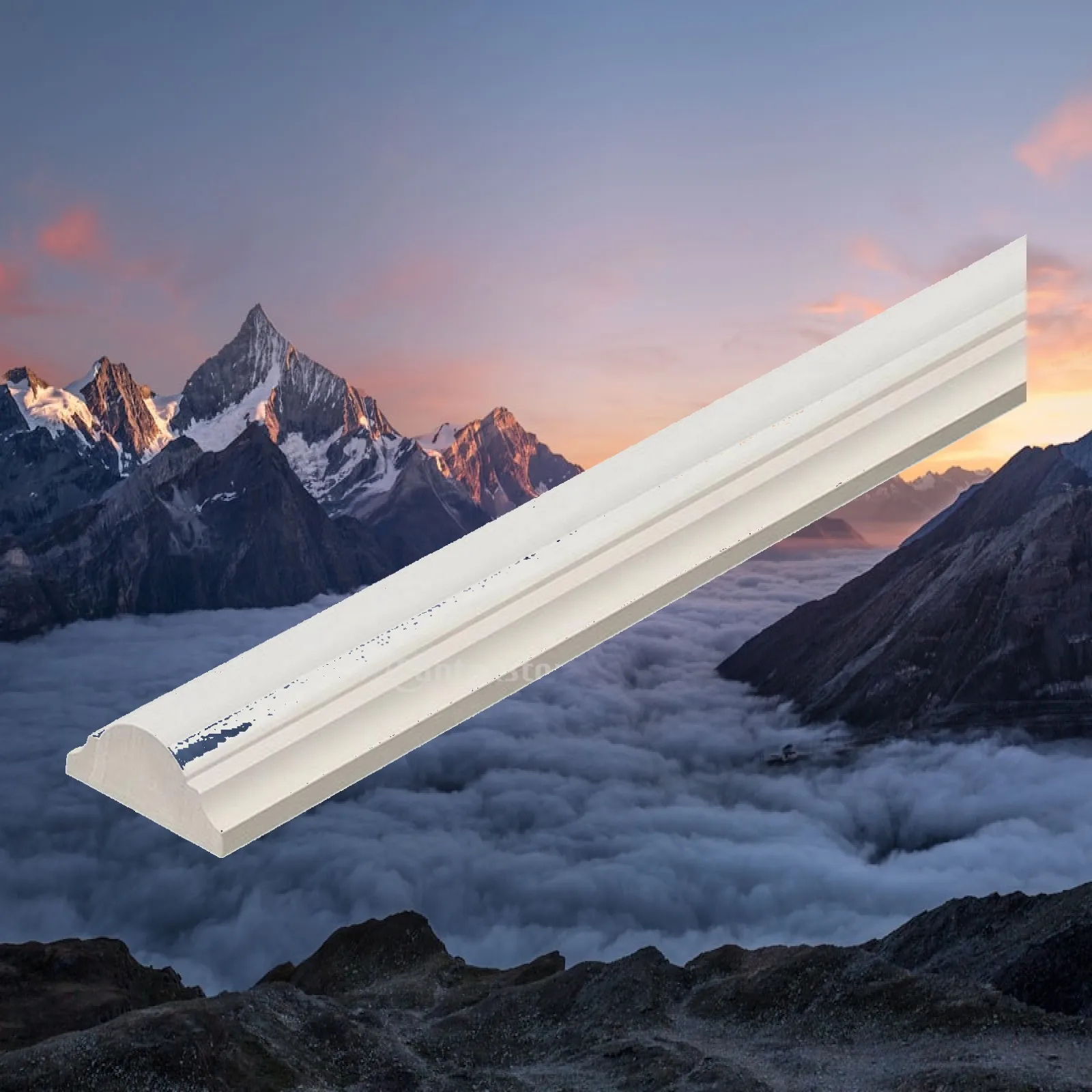 Modern PVC Edge Trim Molding for Home Renovation Wall Ceiling Corner Protection