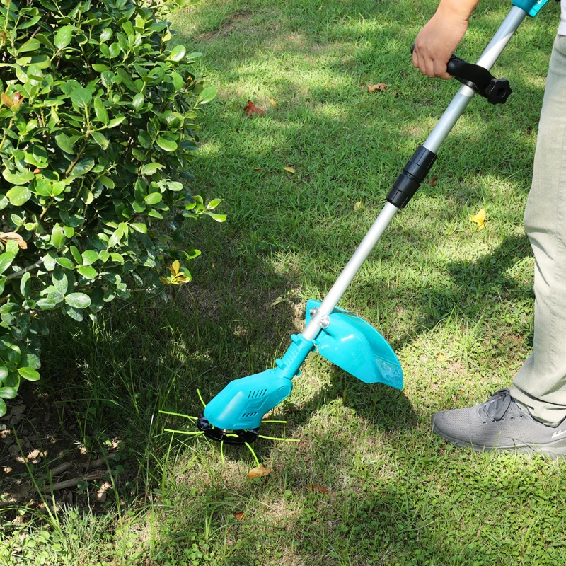 202521V Akku-Rasentrimmer, multifunktionaler, robuster elektrischer Freischneider