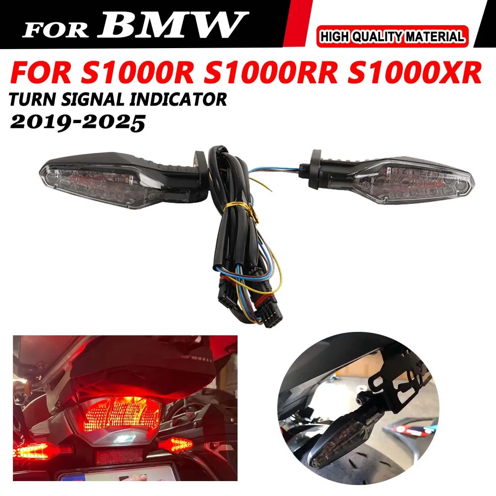 

For BMW S1000RR M1000RR S1000R S1000XR S1000 XR R RR Turn Signal Rear Brake Tail Light Flashing Lamp Indicator Blinker Light