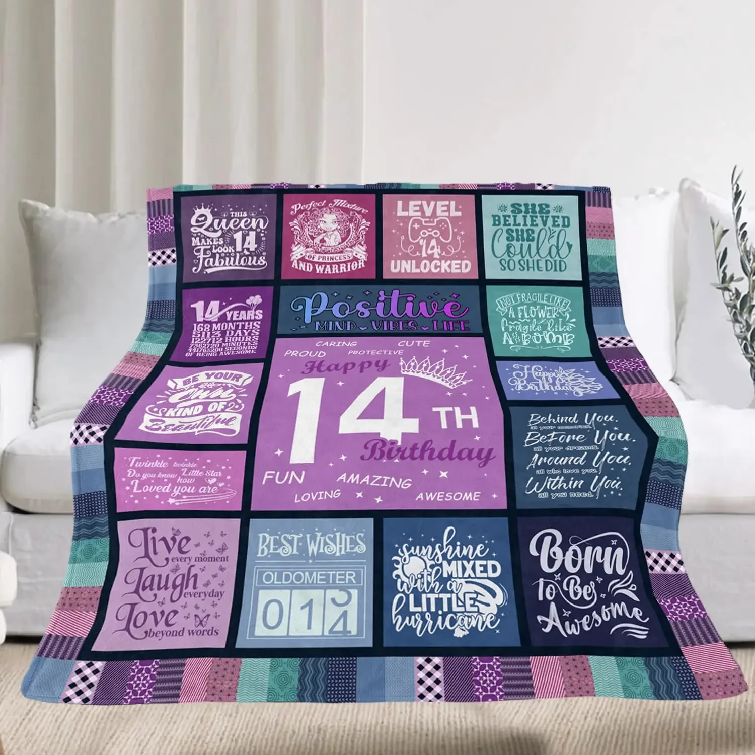 Best Blanket Gifts for 14 Year Old Girls, Birthday and Holiday Gifts