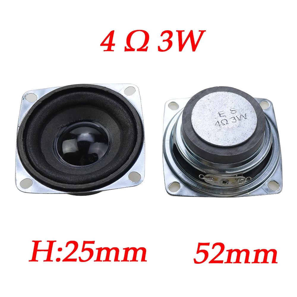 1 Stück 4 Ohm 2W 3W 5W Horn Lautsprecher Summer Durchmesser 36mm 40mm 45mm 50mm 52mm 56mm 3,6 cm 4cm 4,5 cm 5cm 5,2 cm 5,6 cm 4r 2w 3w 5w