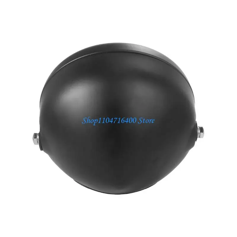 

y1gd Universal 5.75inch Motorcycle Light Cover Rustproof Aluminum Designs Motorcycles Headlight Shell Suitable for Bike