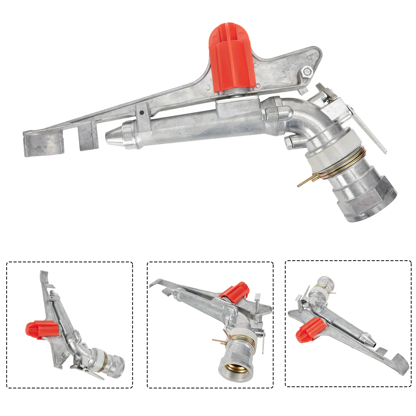 

Спринклер с большим покрытием для орошения фермы и сада с регулируемым углом вращения и радиусом распыления 130 футов