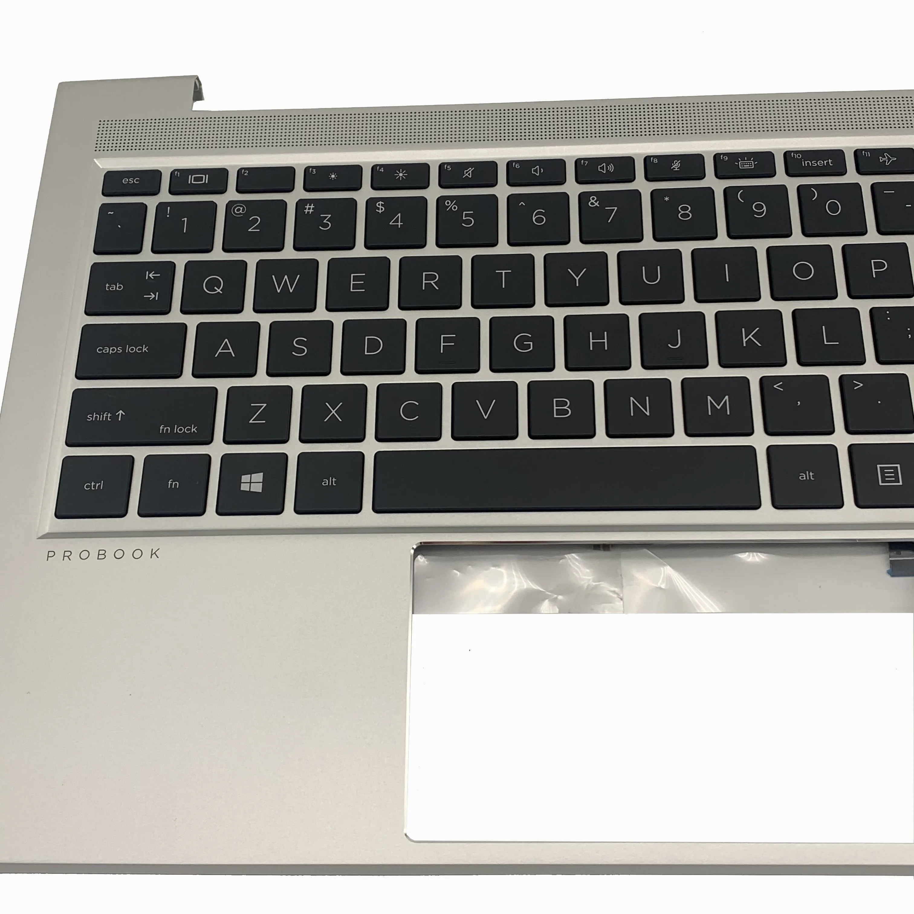 New Laptop US keyboard With Palmrest Upper Cover For HP ZHAN 66 PRO 14 G4 440 445R G8 US keyboard Top Case Silver M23769-001