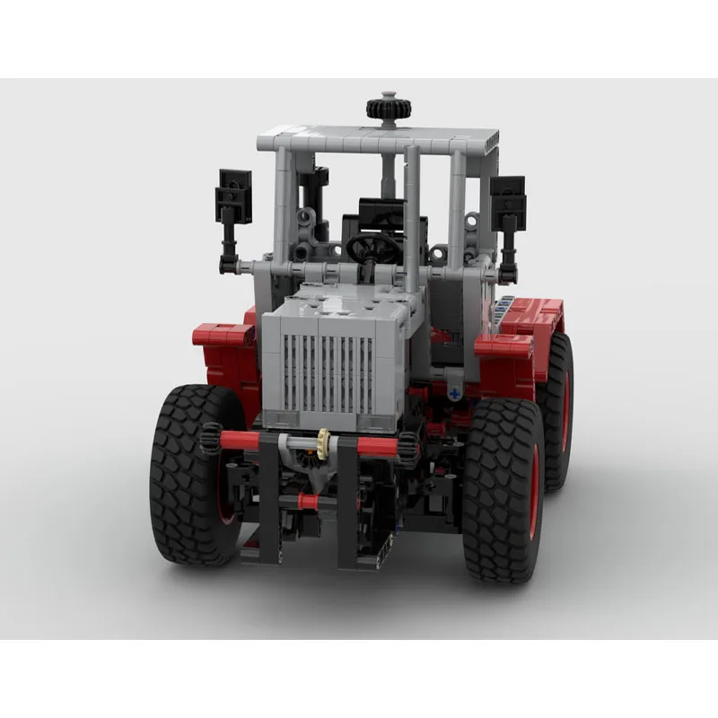 

MOC-230301 Новый классический грузовой сельскохозяйственный трактор, модель строительного блока 1065 деталей MOC, креативная детская игрушка на день рождения для мальчиков