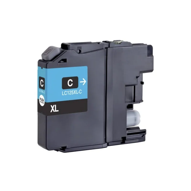 Alternative ink cartridge Brother cyan B125XLC, replaces LC125XLCBP XBLC125XLCC imprimirbien.com