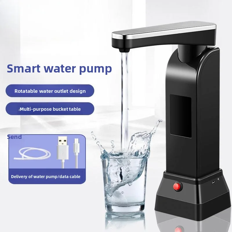 Smart Electric Water Pump Rechargeable Water Dispenser for Bottled Pure Mineral Water Bucket
