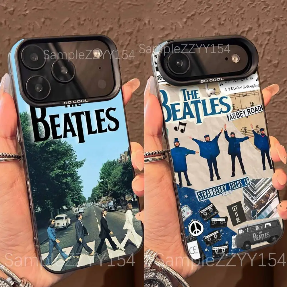 

T-The Band B-BeatlesS Let It Be Phone Case For iPhone 17,16,15,14,13,12,X,8,Pro,Max,Plus,E,SE4,Air,Mini Black IMD Matte