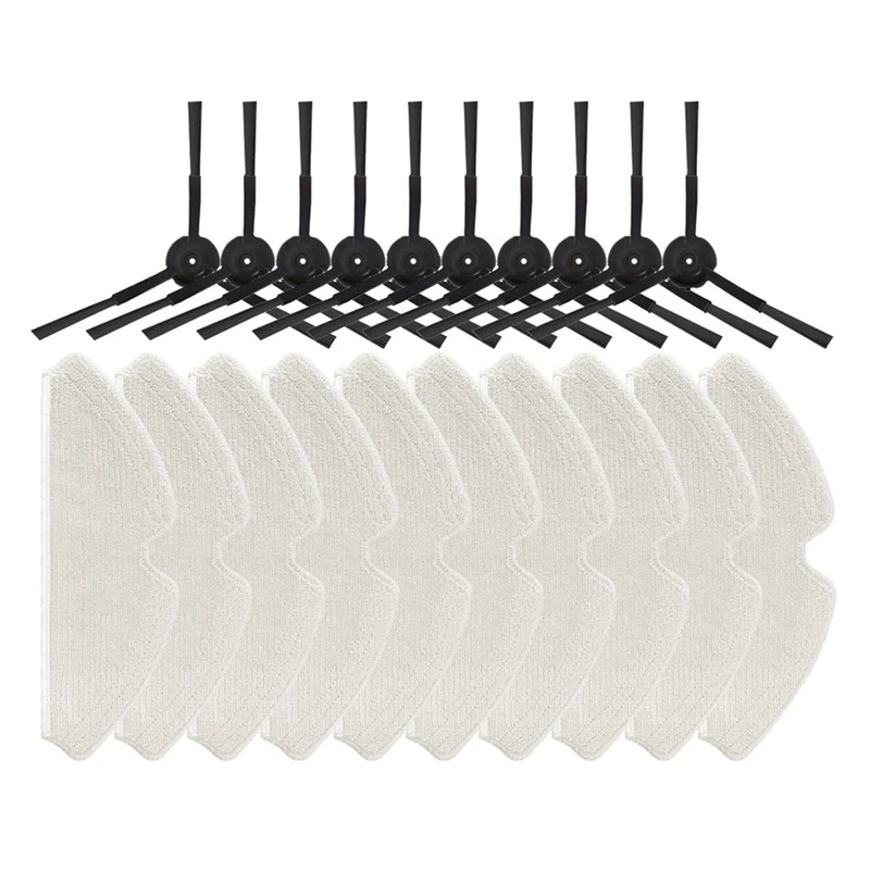 

A43F-подходит для Miwhole M7 Pro, боковая щетка, тряпка для швабры, запасные аксессуары для робота-пылесоса, запасная часть