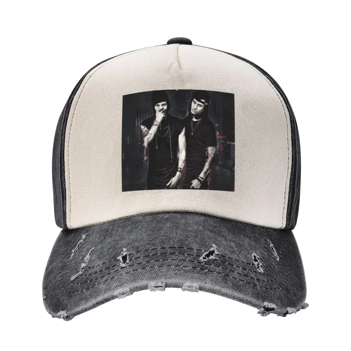 Twins Larry and Laurent Baseball Cap Anime tea Hat Baseball Men Women's