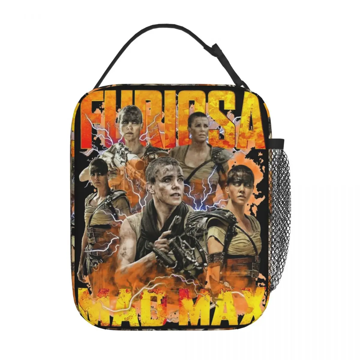 Insulated Lunch Box Mad Max Furiosa Bootleg Product 2024 Movie Lunch Food Box Unique Design Cooler Thermal Lunch Box For Office