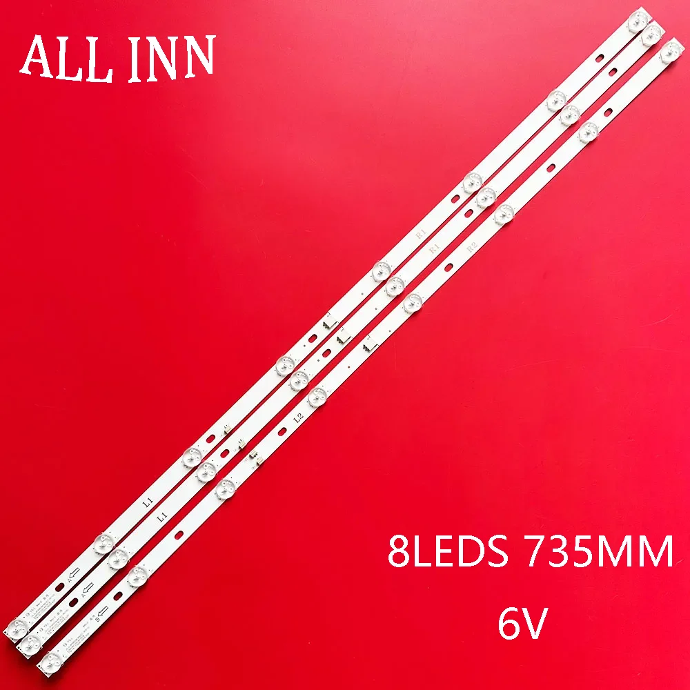 

LED backlight strip for NESONS 40KF520 D40-M30 40BF400 JS-D-JP395DM-A81EC JS-D-JP395DM-B82EC (80105) E395DM1000 MCPCB