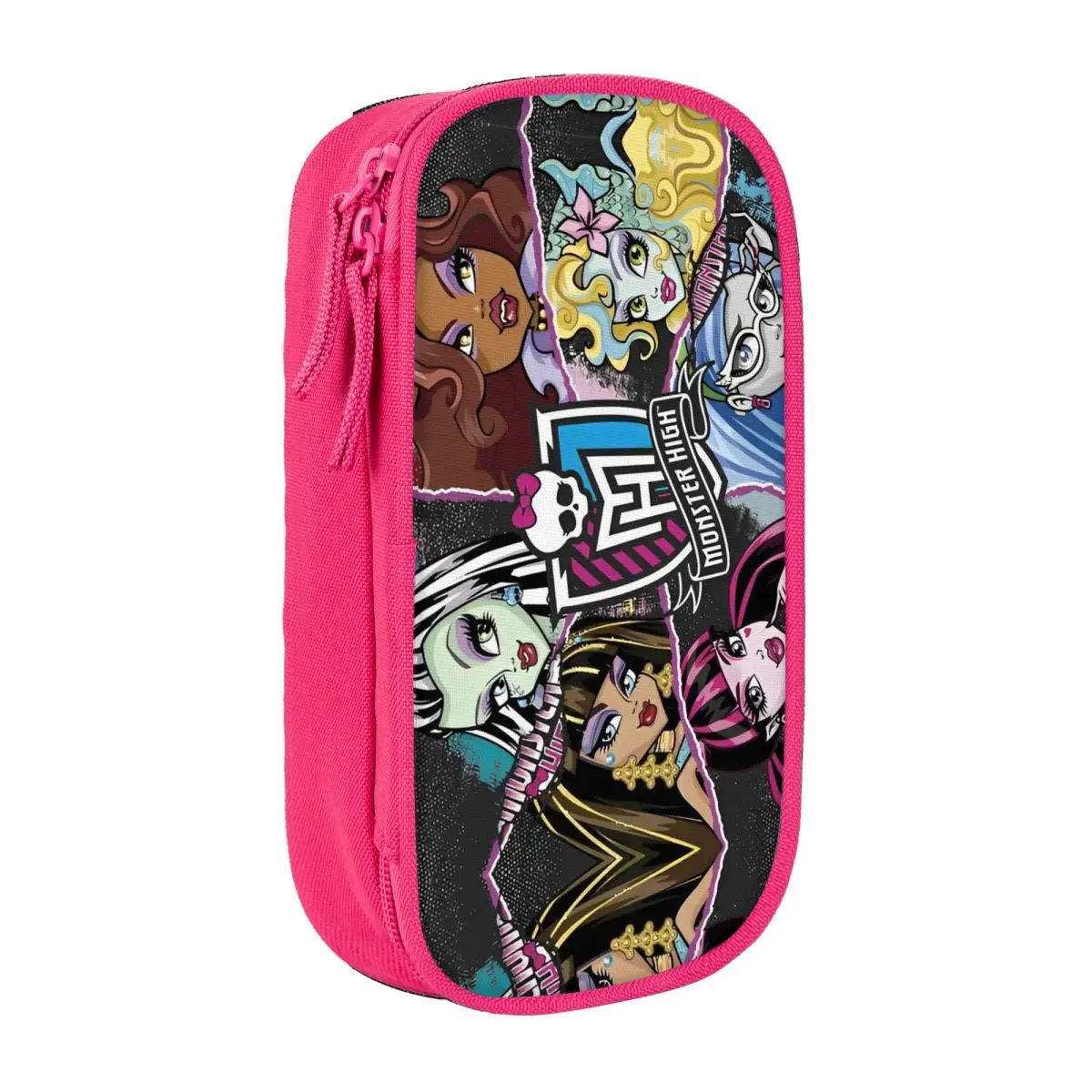 

Monster High Character (21) Pencil Case Girls Boys Aesthetic Pencil Box Graphic Back To School Pencil Cases Supplies Gift Idea